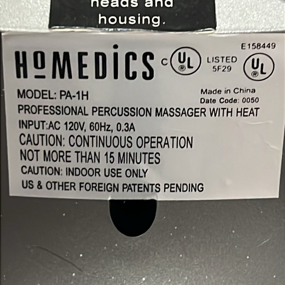 HoMedics Therapist Select Ultra Professional Percussion Massager with Heat - Picture 4 of 7